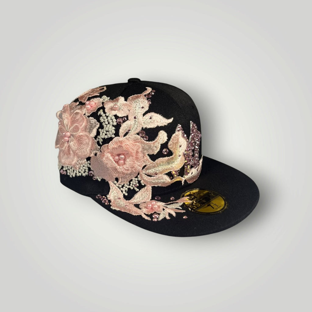 cap black & pink