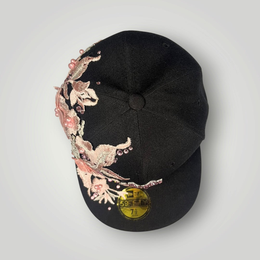 cap black & pink