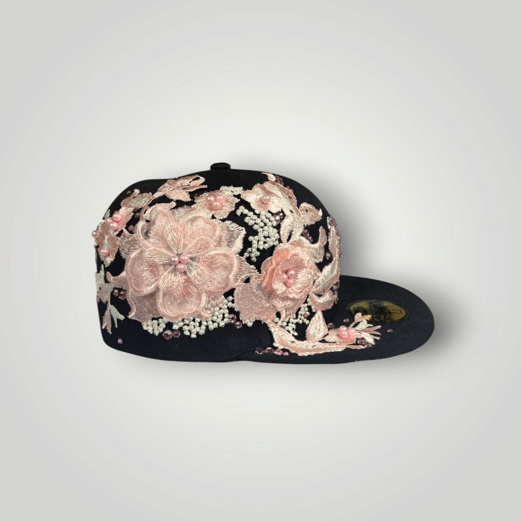 cap black & pink